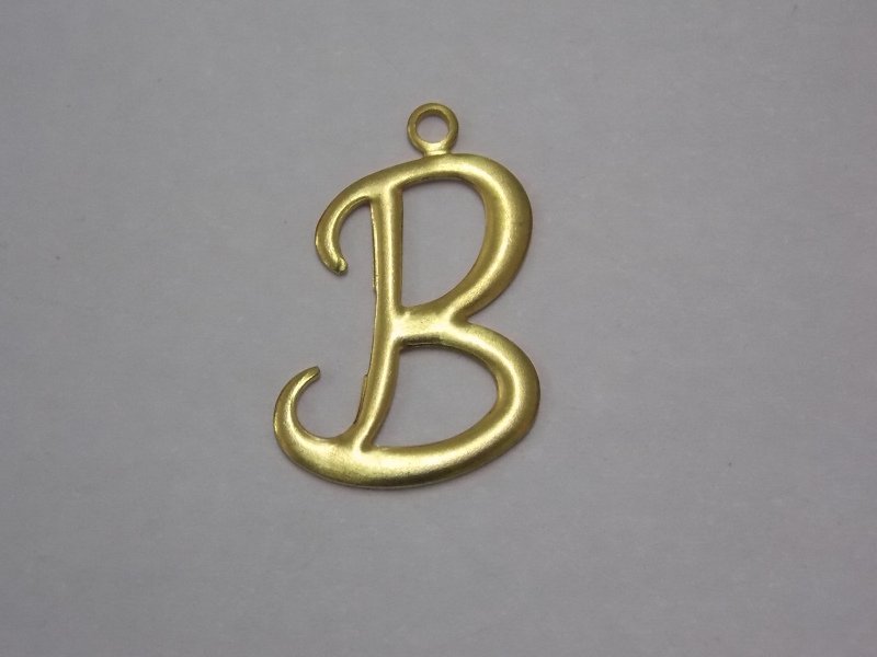 Letter B 20mm Plain