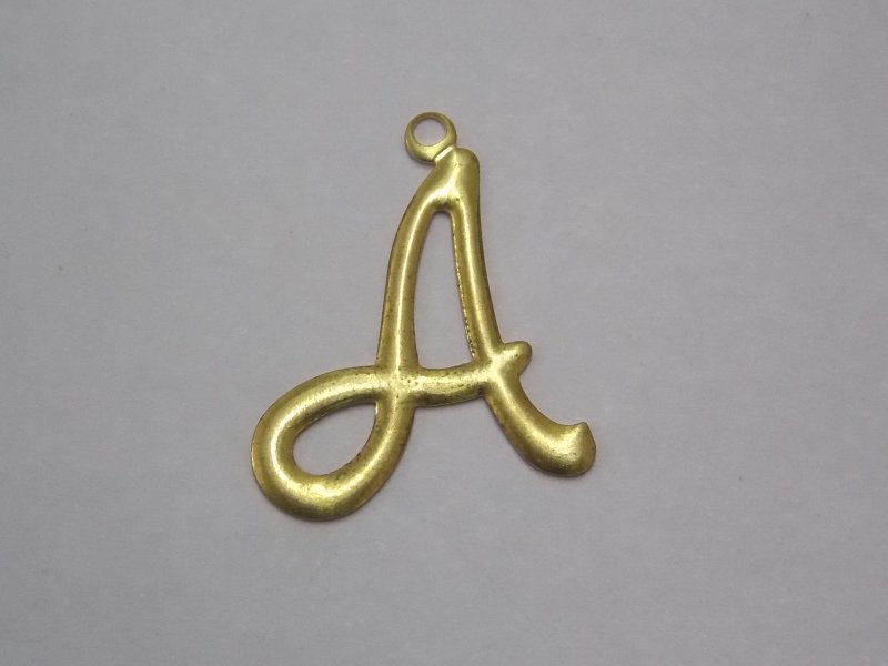 Letter A 20mm Plain