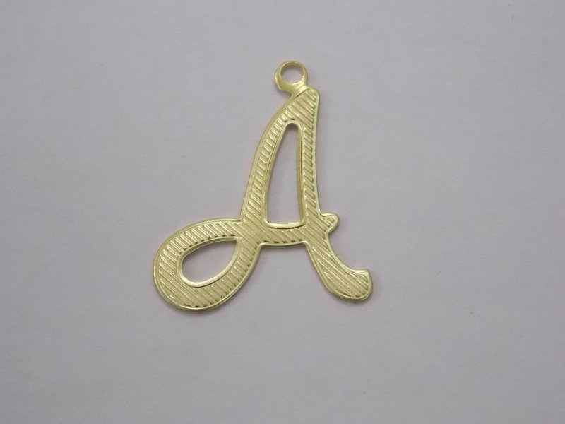 Letter A 20mm Textured