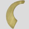 Half Jump Ring Sanded