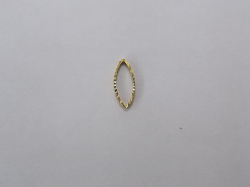 Oval Openwork Diamond-cut 10m