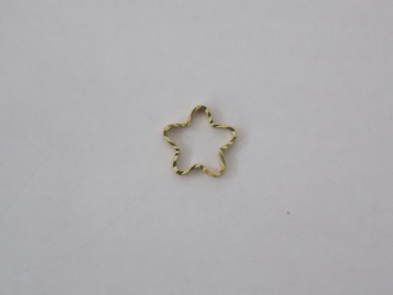Flower Openwork Diamond-cut 10mm