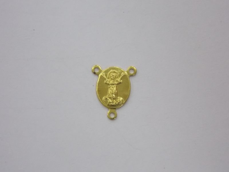 Divino Child for Rosary 10x8 3 Jump Rings