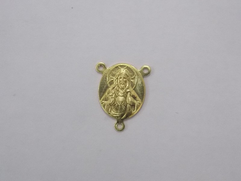 Without Heart of Jesus for Rosary 12x10 3 Jump Rings
