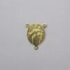 N Senhora Help of Christians for Rosary 12x10mm with 3 Jump Rings