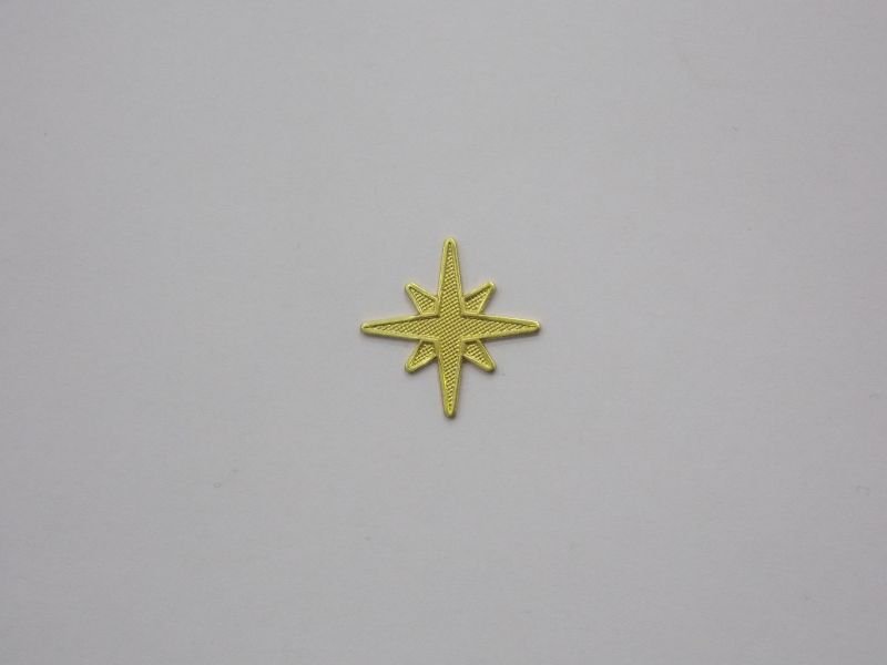 Accessory Star 18mm Textured for Resin without Bail