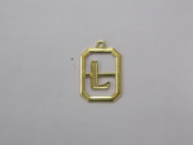 Letter L Openwork 14mm