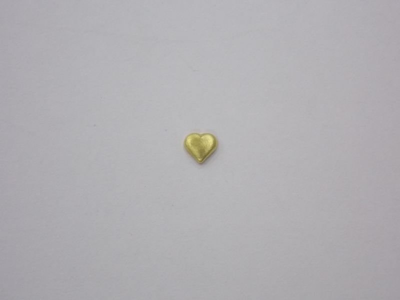 Earring Heart 4mm without Stone