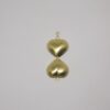 Pendant Heart Double 16,5x15 with 3 Bail