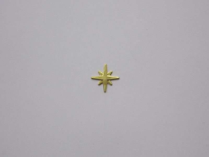 Accessory Star 12mm Plain without Bail