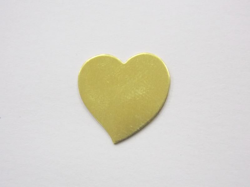 Heart Plain 14mm without Bail (separate Side)