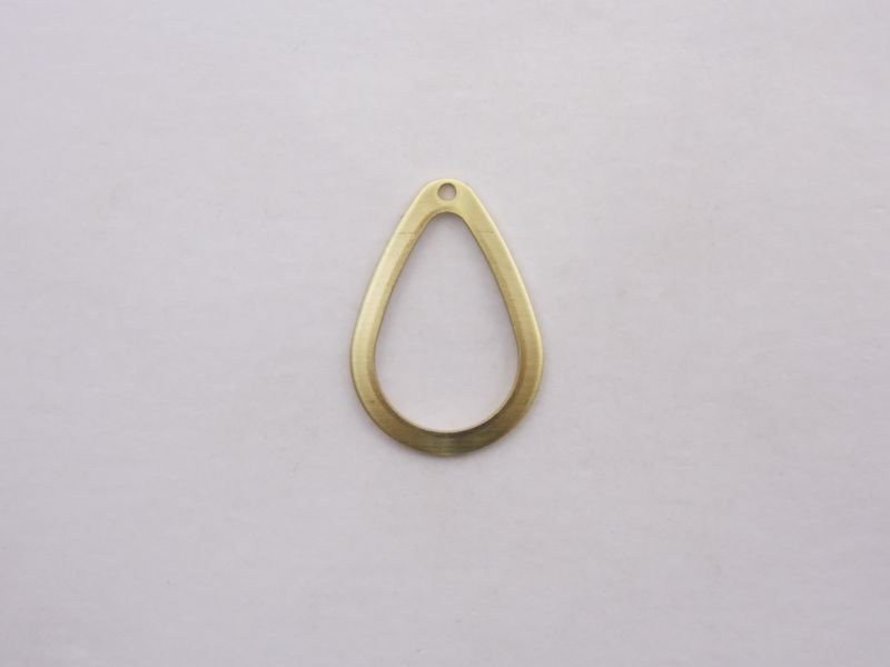 Drop Openwork 20x14mm with 1 Hole Top