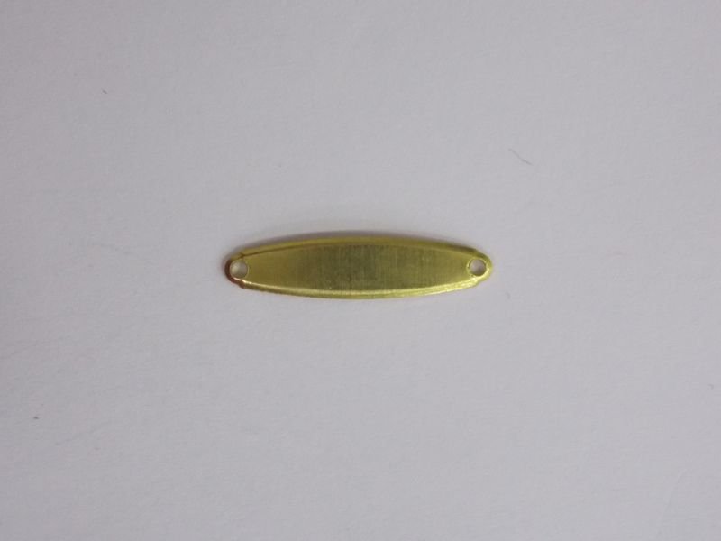 Small Plate Plain 20x5mm 4-016