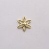 Flower with Petals Openwork 15mm without Jump Ring