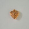 Heart 14x15mm ABS Worked with Bail