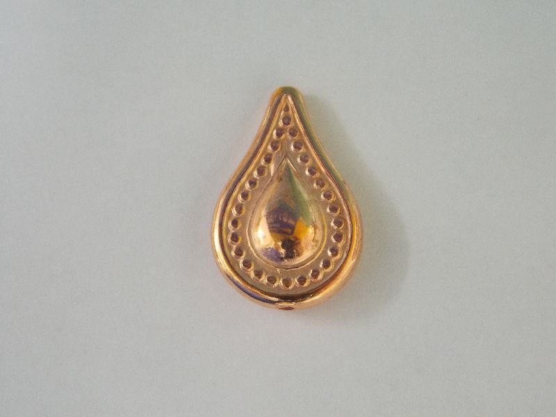 Drop ABS 16x25mm with Edge Worked Pass-through
