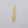"jesus" with Small Drop Diamond-cut Photo-etched 28mm