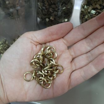 Jump Ring of Sheet Folded 2.5X9 – Image 4