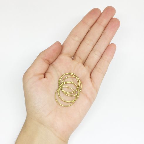 Jump Ring of Wire Round 1.2X23.5 - Image 2