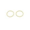 Jump Ring of 4 Wires Round Twisted Sanded 2X28
