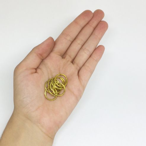 Jump Ring of Wire Round 1.5X14 - Image 2