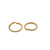 Jump Ring of Spring Laminated Half-round Bar 3X1.8X20