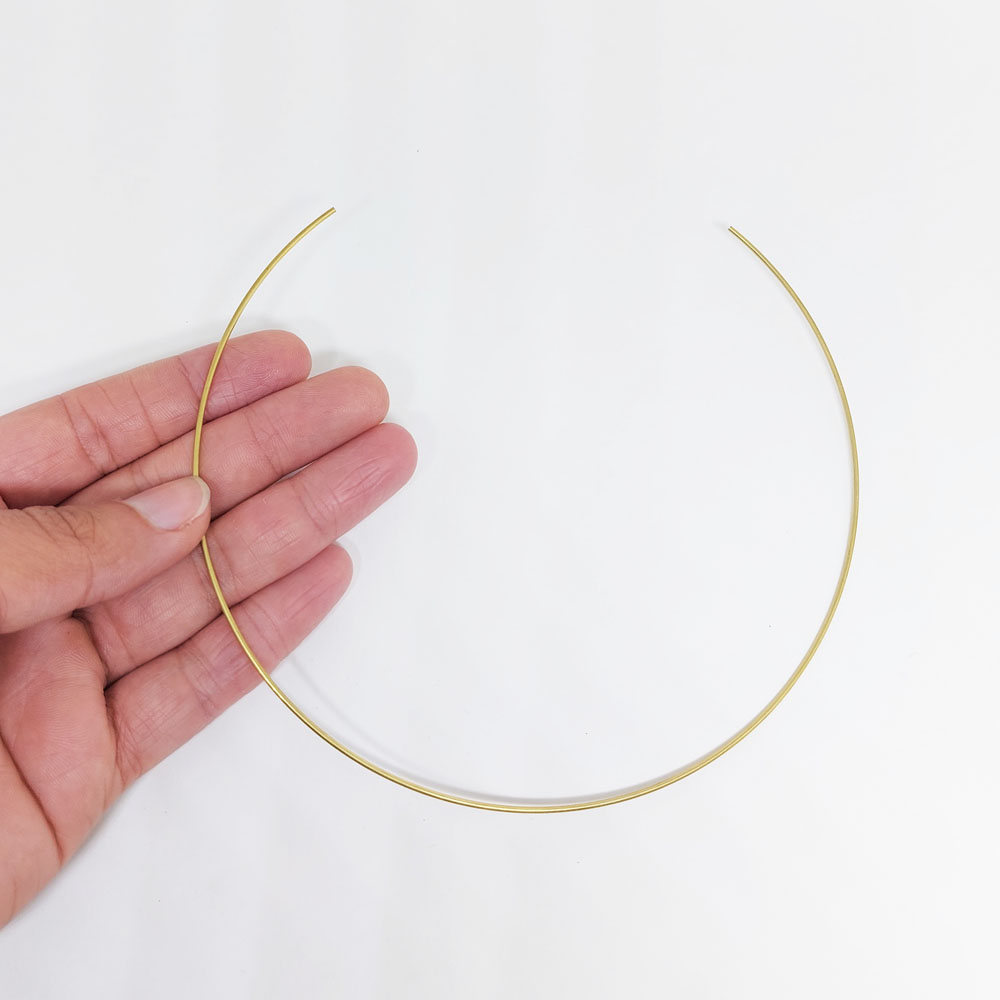 Jump Ring of Wire Round 1.2X124.6 with Opening 70 (choker) – Image 4