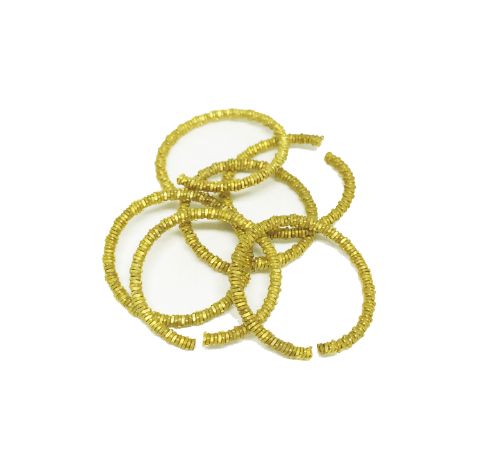 Jump Ring Diamond-cut 2X19 – Image 3