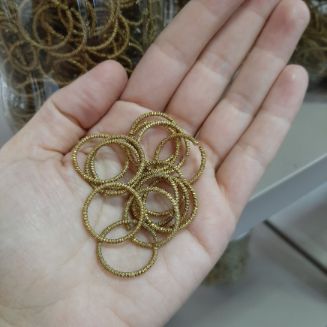 Jump Ring Diamond-cut 2X19 – Image 4