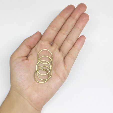 Jump Ring of Wire Square 1.2X22 - Image 2