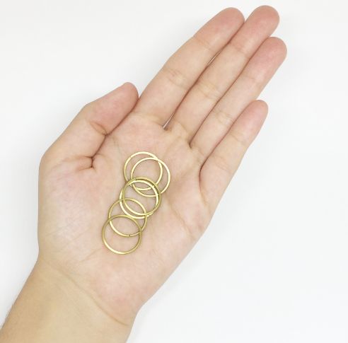 Jump Ring of Wire Square 1.2X18 - Image 2