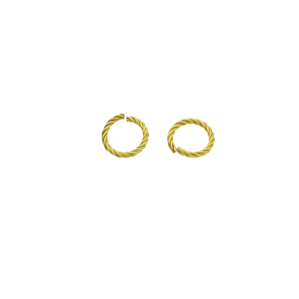 Jump Ring of 4 Wires Round Twisted 2X10.5