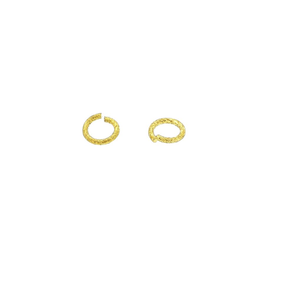Jump Ring of Wire Round Sanded 1.2X5