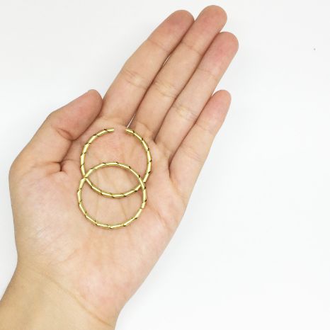 Jump Ring of Sheet Twisted 2.3X33 – Image 2
