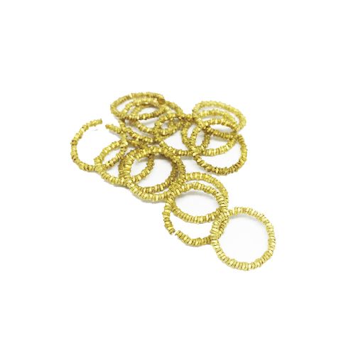 Jump Ring Diamond-cut 2X13 – Image 3