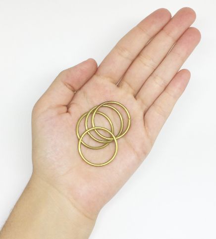 Jump Ring of Wire Round 2X26 – Image 2