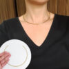 Jump Ring of Round Tube 1.75X120 with Opening 65 (choker)